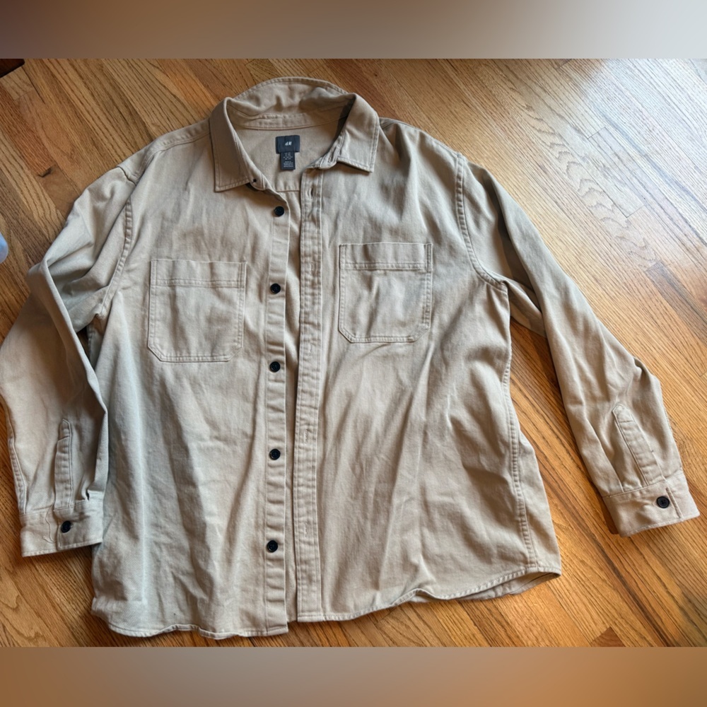 Men's Tan Casual Jacket